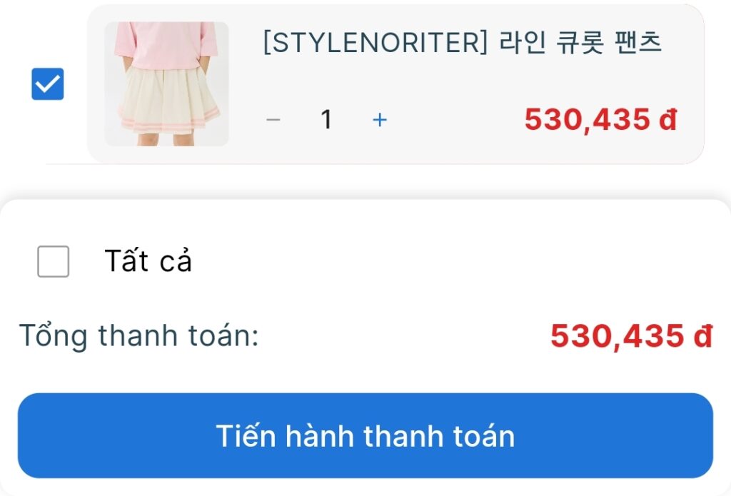 Mua Từ Hàn Quốc Style Noriter Order Hàng Hàn Quốc