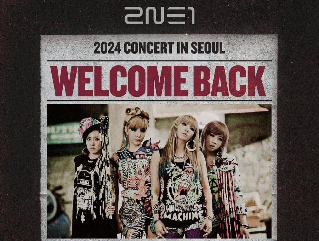 Mua Từ Hàn Quốc Hashtag 2ne1concert Gây Bão Trên Sns