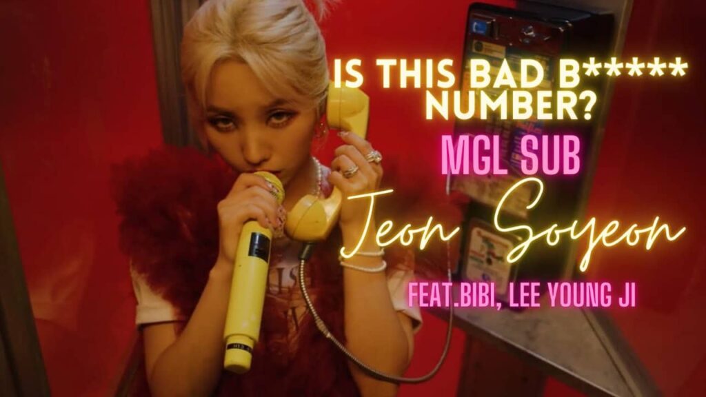 Mua Từ Hàn Quốc Gi dle Jeon Soyeon Và Lyrics Trong Bài Hát Mới