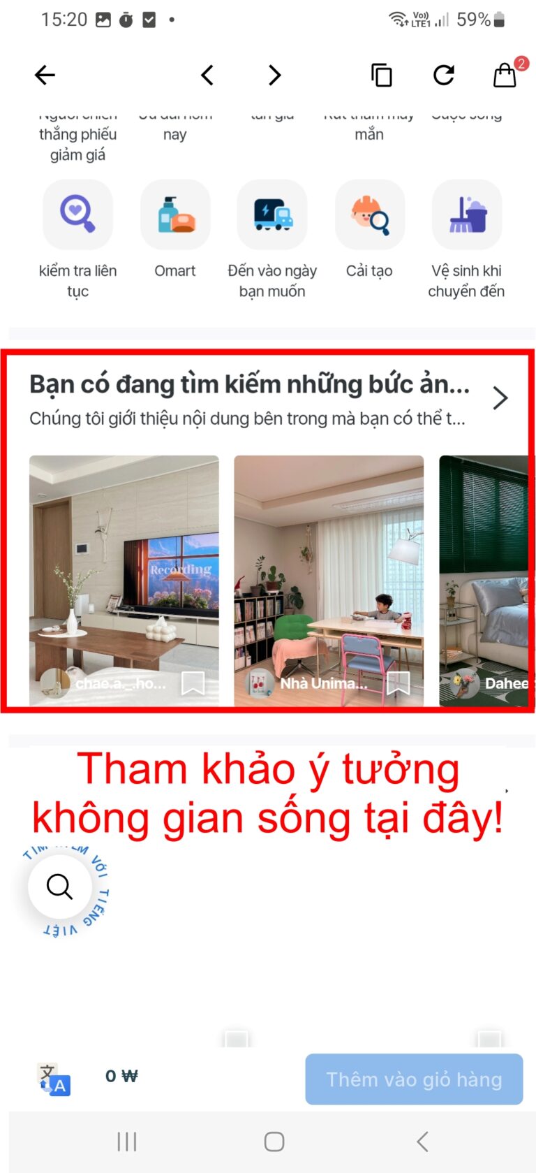 thiết kế không gian sống